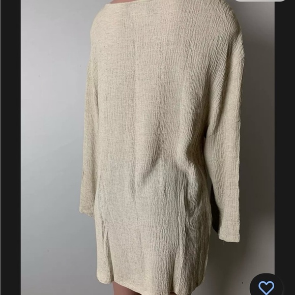 Donna Morgan For Maggy Women’s 3/4 Sleeve Top Tunic Tunic Size 8 - Picture 7 of 13